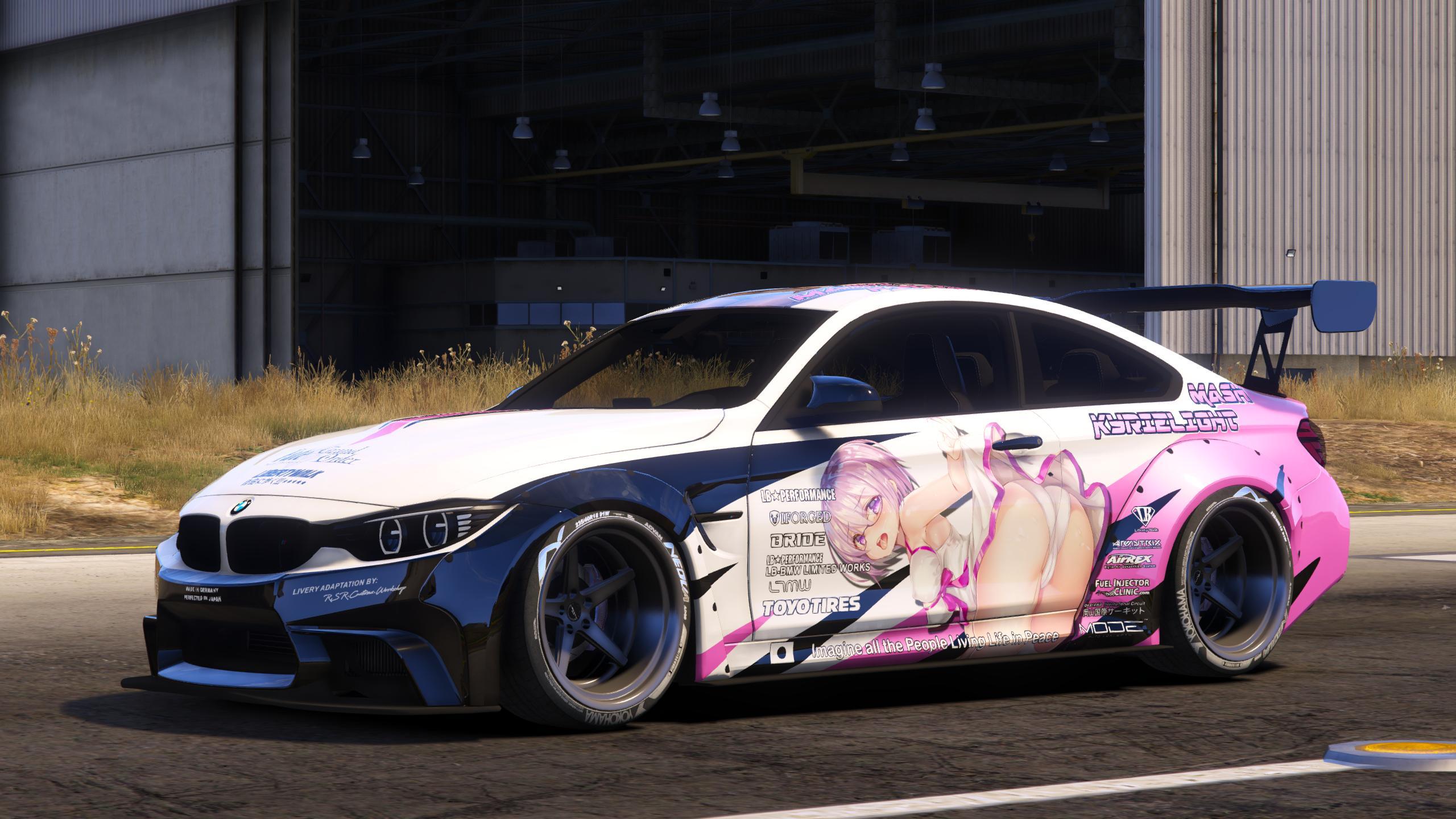 BMW M4 Liberty Walk Mashu Itasha GTA5 Mods